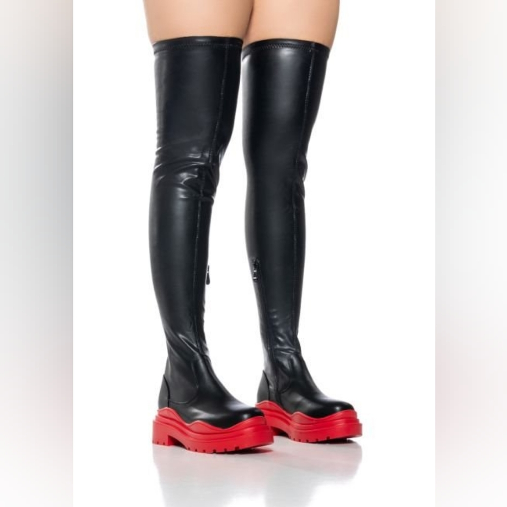 Over-the-Knee Stretch Boot